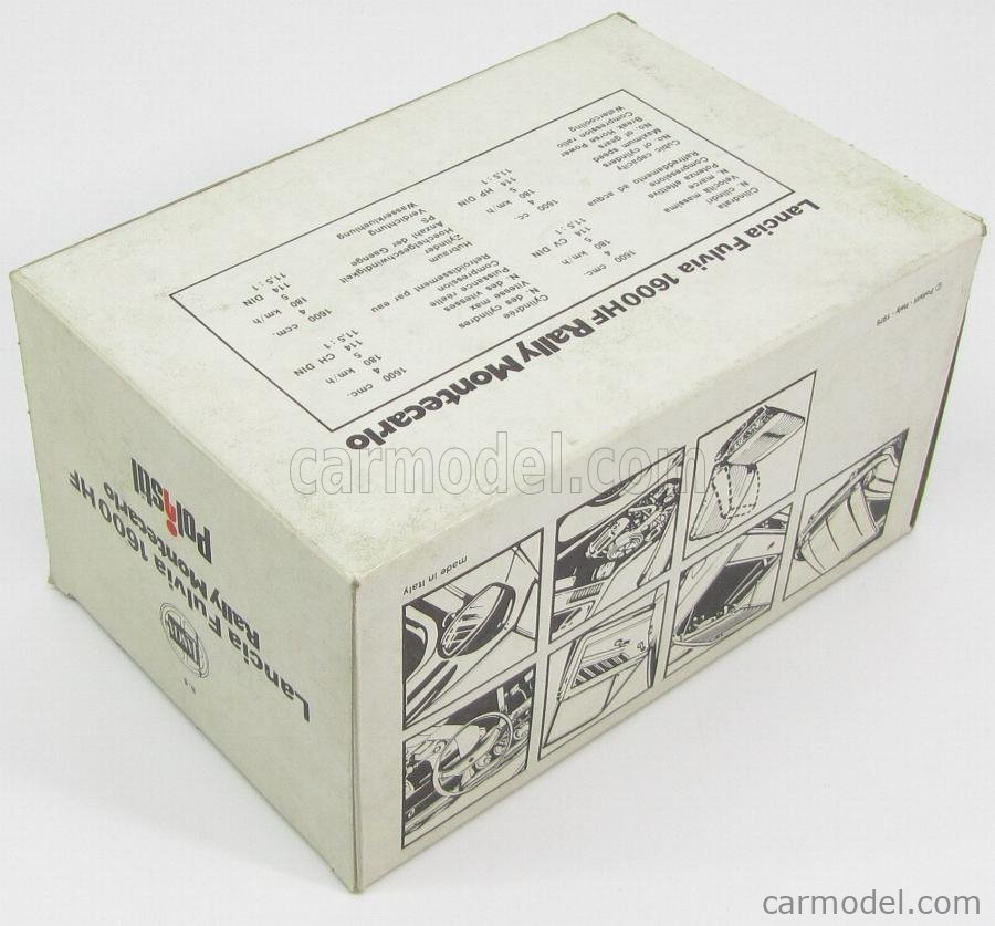 Politoys 1/25 Lancia Fulvia 1600 HF Rallye Monte Carlo - Munari Mannucci - S8