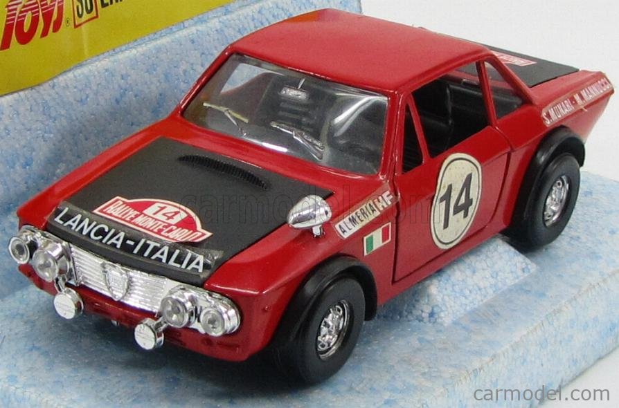 POLITOYS POLISTIL S8 Masstab: 1/25 | LANCIA FULVIA 1.6 HF N 14 WINNER ...