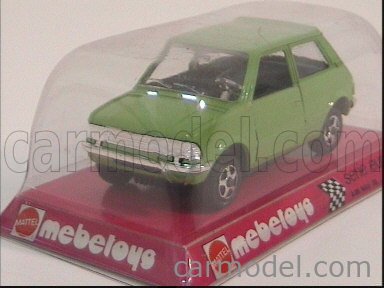 MEBETOYS MATTEL A86 Scala 1/43 | INNOCENTI MINI 90 LIGHT GREEN