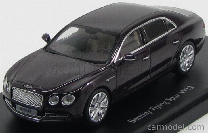 Kyosho 1:43 Bentley Flying Spur W12 Année 2013 pourpre 05561D modèle