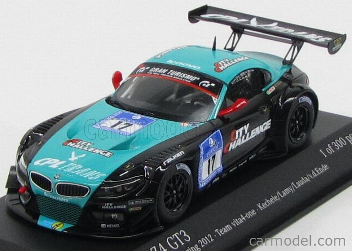 BMW Z4 E86 24h ADAC Nürburgring 2011 #225 Black Falcon Minichamps 437111225 1:43