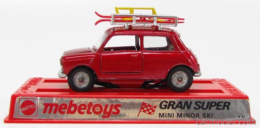 MEBETOYS MATTEL A61 Scala 1/43 | INNOCENTI MINI MINOR SKI