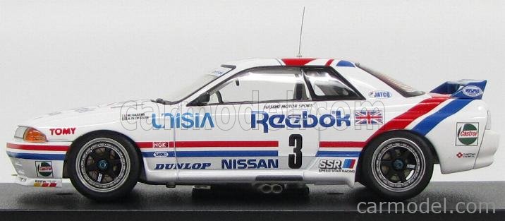 NISSAN - SKYLINE GT-R REEBOK N 1 JTC TUKUBA 1991 M.HASEMI - A.OLOFSSON