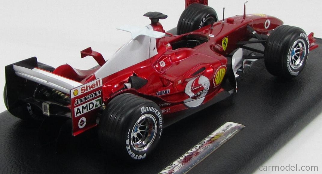 FERRARI - F1 F2004 N 1 2004 SEVEN TIME WORLD CHAMPION MICHAEL SCHUMACHER  (1994 1995 2000 2001 2002 2003 2004)