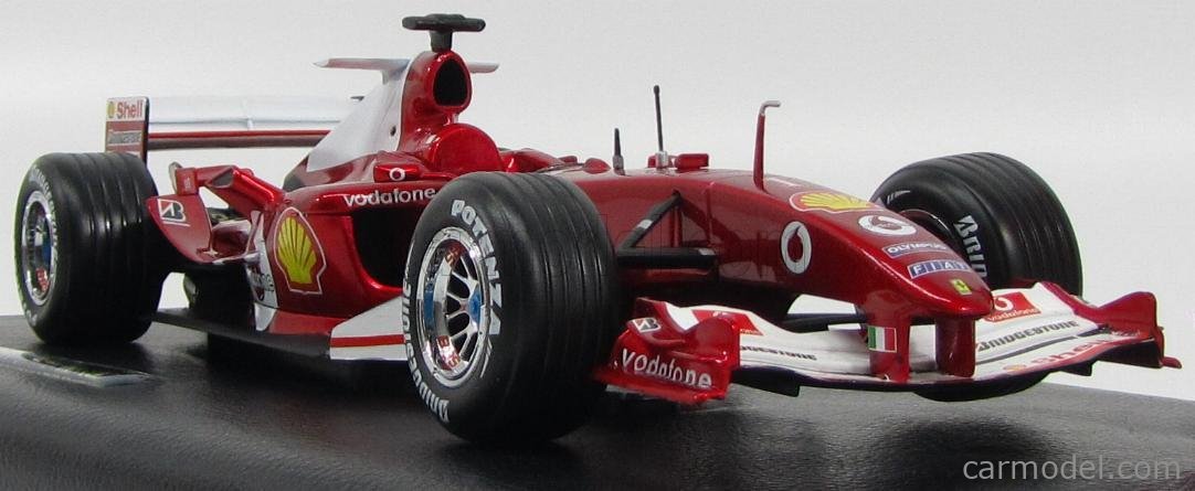 FERRARI - F1 F2004 N 1 2004 SEVEN TIME WORLD CHAMPION MICHAEL SCHUMACHER  (1994 1995 2000 2001 2002 2003 2004)