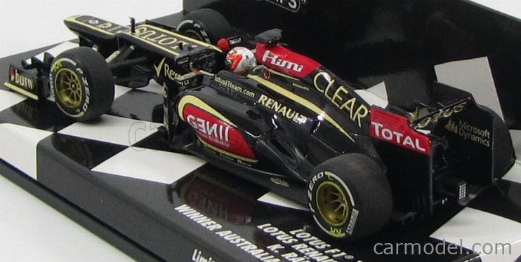 1/18 Minichamps LOTUS RENAULT ロータス ルノー E21#7 K.Raikkonen