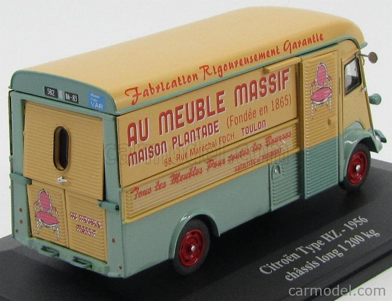 EDICOLA THCCOL049 Scale 1/43 | CITROEN TYPE HZ VAN CHASSIS LONG 1200kg ...