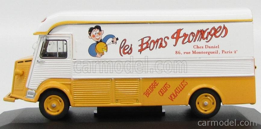 Modèle Réduit Citroën Type H Chassis Long 1200kg 1/43 Eligor – Fourgon, Occasion