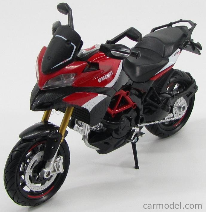 Ducati multistrada 1200s red 1:12 moto scala new ray 