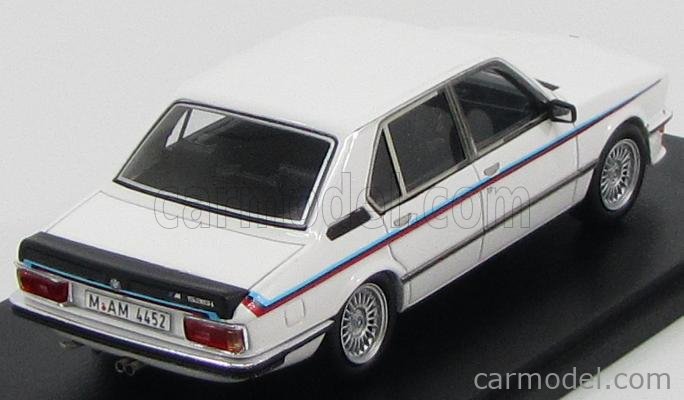 SPARK-MODEL S1579 Scale 1/43 | BMW 5-SERIES M535i (E12) 1980 WHITE