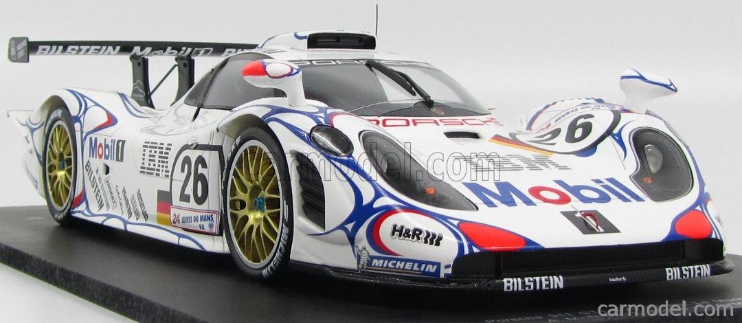 PORSCHE - 911 GT1-98 TEAM PORSCHE AG MOBIL 1 N 26 WINNER 24h LE MANS 1998  A.McNISH - L.AIELLO - E.ORTELLI