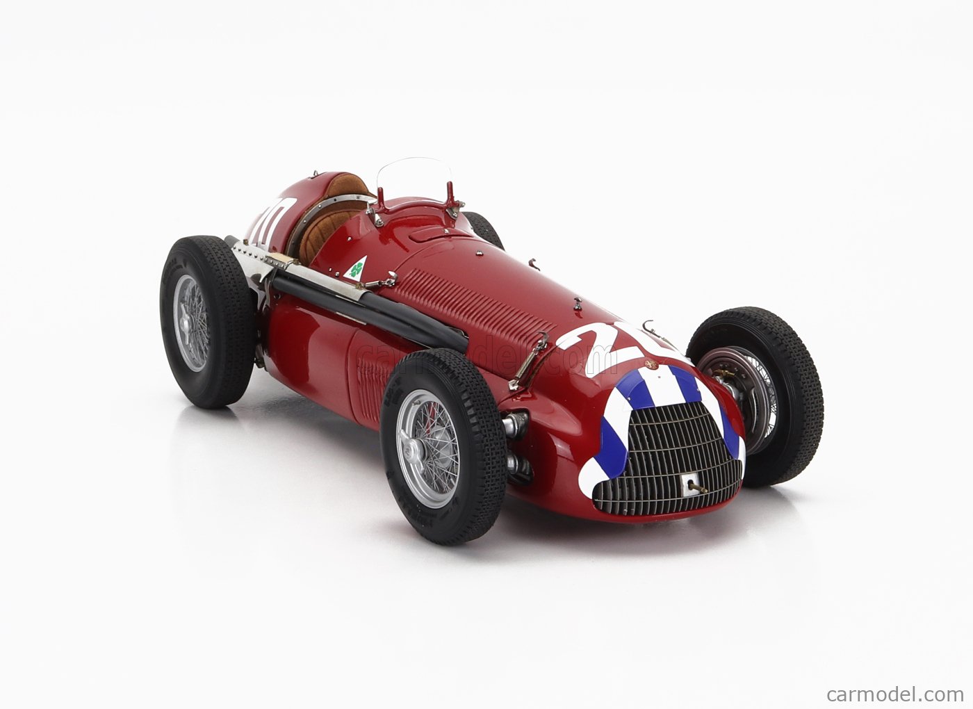 EXOTO EXO97240B Scale 1/18 | ALFA ROMEO F1 ALFETTA 159 N 20 3rd SPAIN GP  1951 GIUSEPPE (NINO) FARINA RED