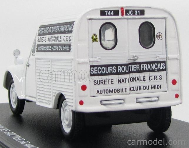 Citroen 2CV AZU Camionnette Fourgonnette Gendarmerie Secours Routier