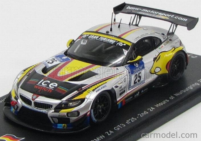 おもちゃ BMW Z4 n°40 pole 24h Spa 2011 ミニカー Spark