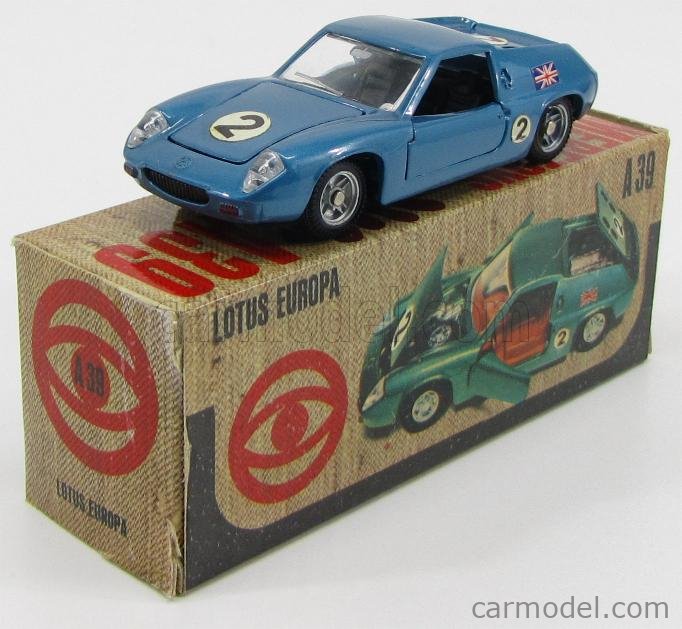 Politoys, Mebetoys - 1:48 - Lot de 2 autos Lotus Europa No