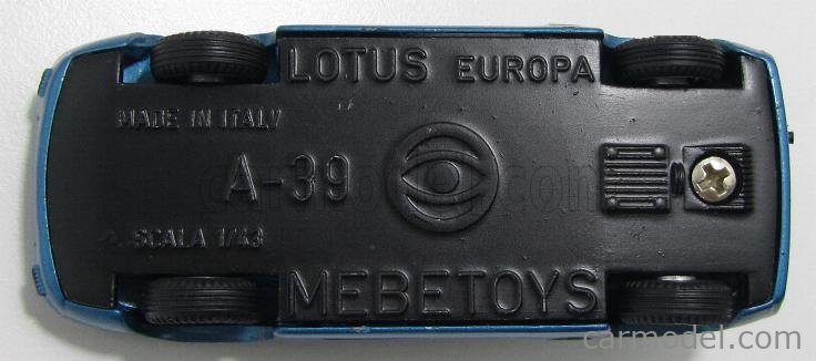 Mebetoys Lotus Elan N°2 Verte - Échelle 1:43, Très Bon état, Sans Boîte
