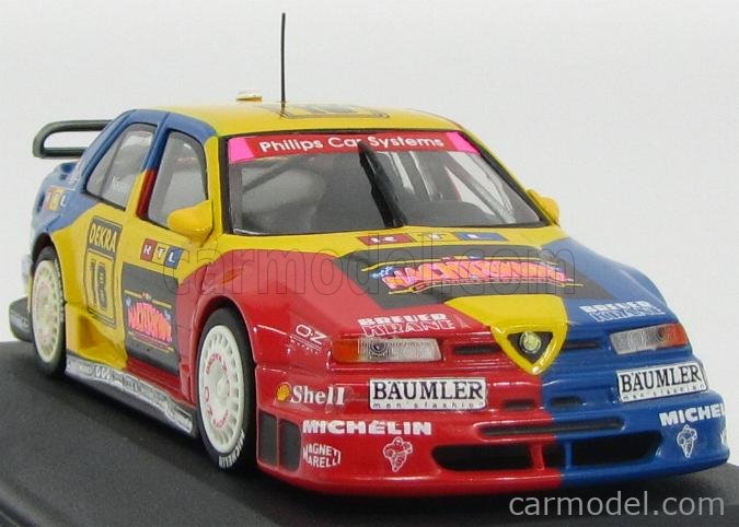【割引卸値】PMA ミニチャンプス 1994 DTM Alfa Romeo 155 V6 TI Team Schubel M.Bartels アルファ ロメオ ITC １５５ Ｖ６ 1/18 レーシングカー