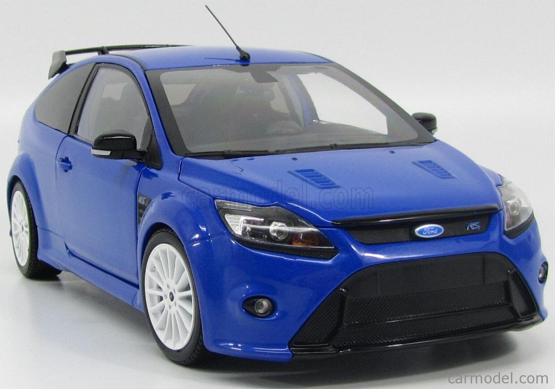 MINICHAMPS 100080007 Scale 1/18 | FORD ENGLAND FOCUS RS 2010 BLUE MET