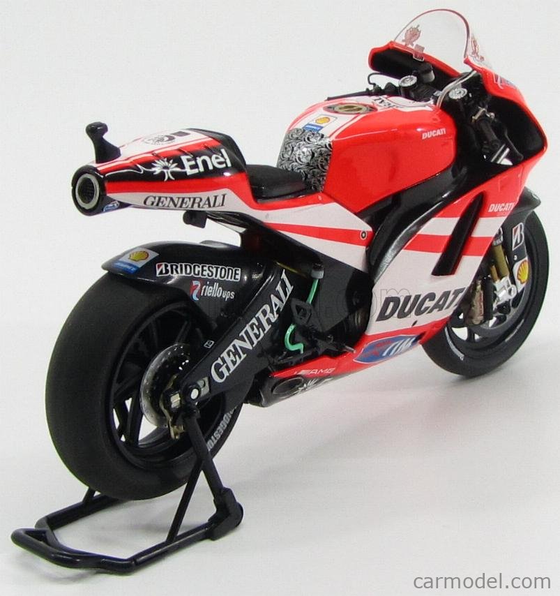 Moto GP Hayden 2011 1:12 Minichamps Ducati Desmosedici GP11 #69 