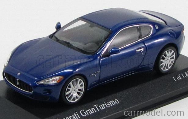 MINICHAMPS 433123920CC Scale 1/43 | MASERATI GRANTURISMO 2008 BLUE MET