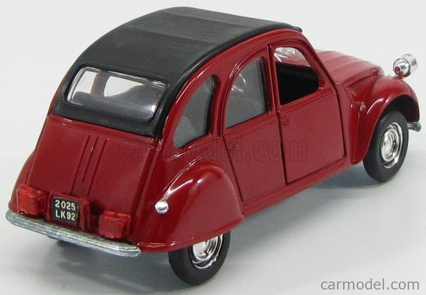 POLITOYS POLISTIL S219 Scale 1/25 | CITROEN 2CV 1959 RED