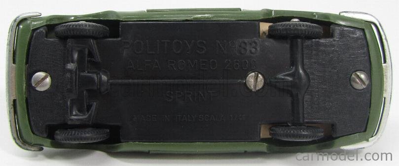 Penny Politoys Alfa Romeo 2600 Sprint Bertone 25 - 1/43 - Occasion