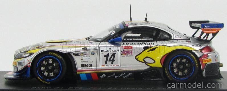 SPARK-MODEL SB060 Scale 1/43 | BMW Z4 GT3 MARC VDS RACING TEAM N 14 24h ...