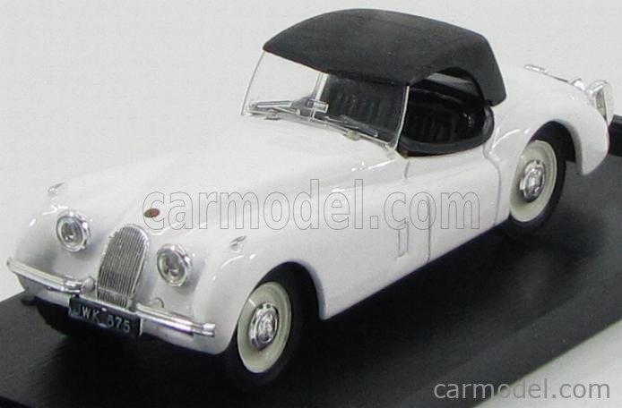 Miniature Brumm 1/43 - Jaguar XK120 3.5L Coupé 1948 - Argent (Réf. R105) - Occasion