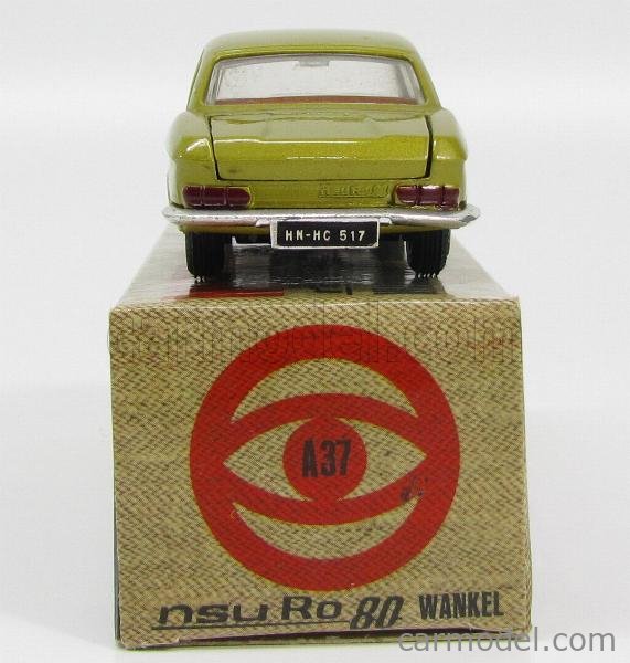 Mebetoys NSU Ro 80 Wenkel A-37 Scale 1/43 Made IN Italy