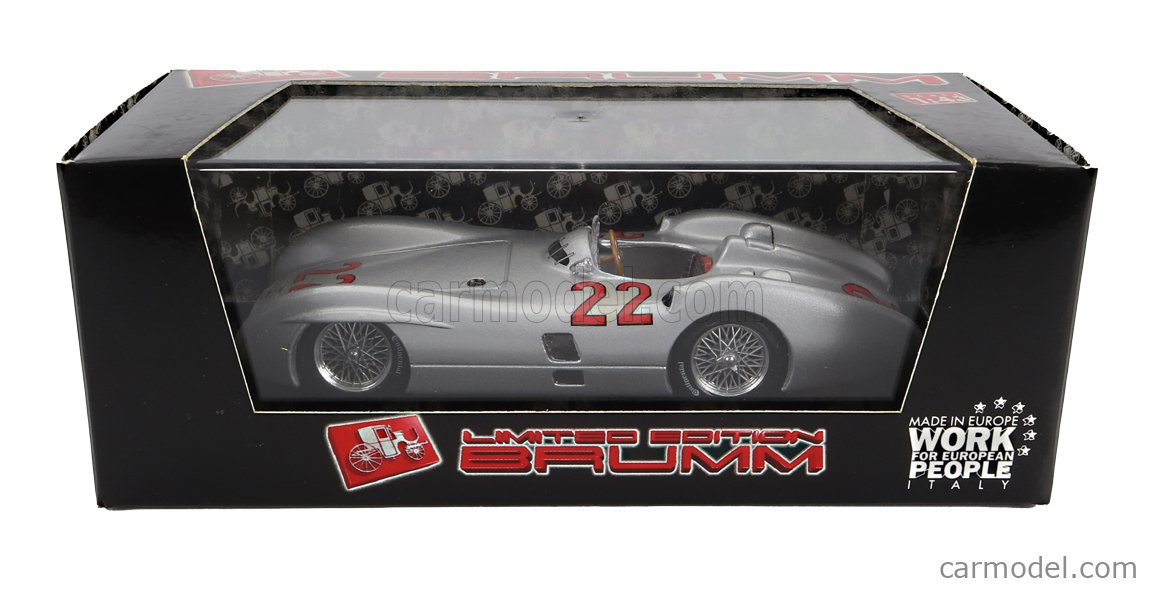 BRUMM R280C Scala 1/43 | MERCEDES BENZ F1 W196C N 22 GP FRANCIA 1954 H ...