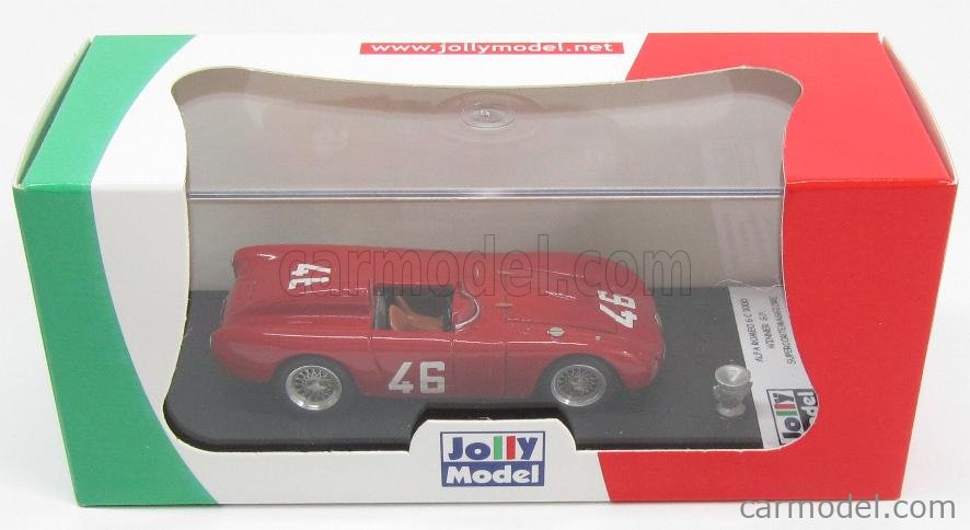 JOLLY-MODEL JL0062 Escala 1/43 | ALFA ROMEO 6C 3000 24h LE MANS 1953 N