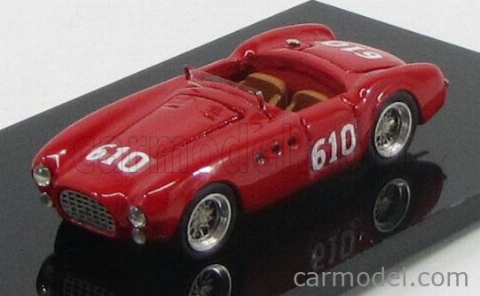 Miniature Ferrari 225 1/87 Jolly Model Export Vignale No.68 GP Bari 1952 Sans Vitrine