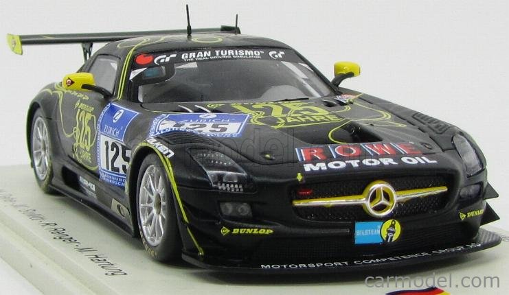 Rowe Racing Sls Amg SPARK-MODEL SG089 Scale 1/43 | MERCEDES BENZ SLS AMG GT3 TEAM ROWE ...