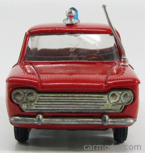 Fiat 1500 Vigili Del Fuoco Mebetoys 1/43 – Très Bon état, Sans Boîte
