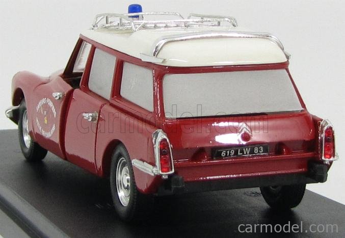 Modèle Réduit CITROËN ID19 Ambulance - Marque RIO - Échelle 1/43 - En Boîte - Occasion - Collection Automobile Miniature