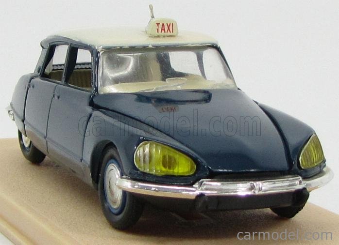 Eligor 1/43 Citroën DS 21 Taxi Parisien 1967, Très Bon état Avec Boîte