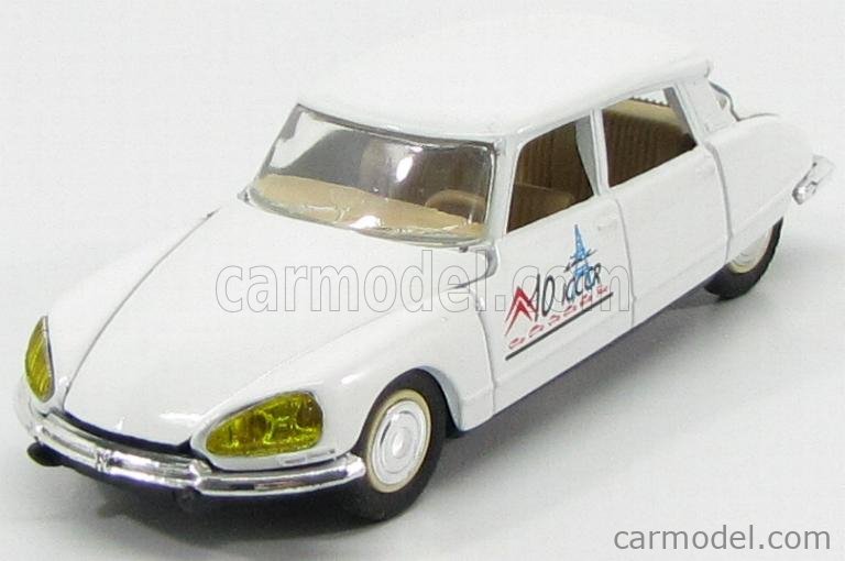 Eligor 1/43 - Citroën SM Blanche 10e ICCCR - Miniature Collection état Neuf Avec Boîte