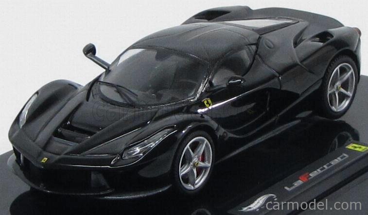 Ferrari LaFerrari black rose-3b, 1:18 Hot Wheels LaFerrari …