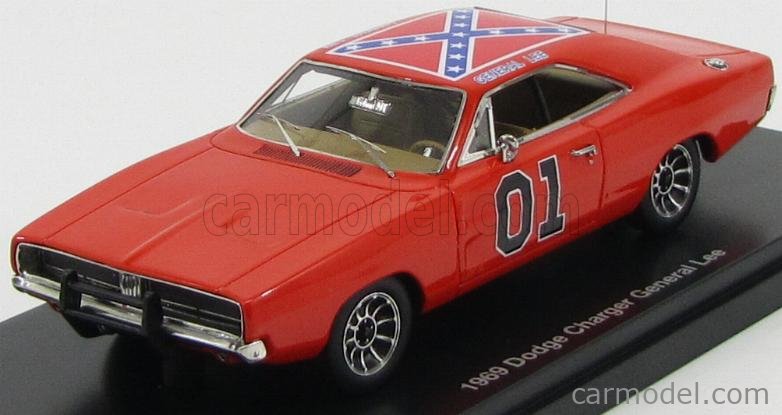 Auto World 1969 Dodge Charger General Lee Red AWRSS1151 1/43 Limited  Edition