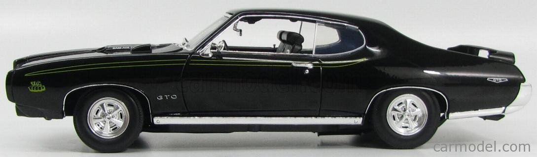 American Muscle GTO 黒 1/18スケール 1966 Pontiac GTO Black 
