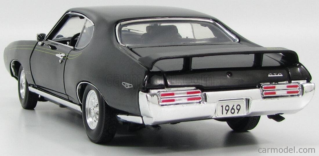 Miniature Motor Max Pontiac GTO Judge 1969, échelle 1/18, état Occasion