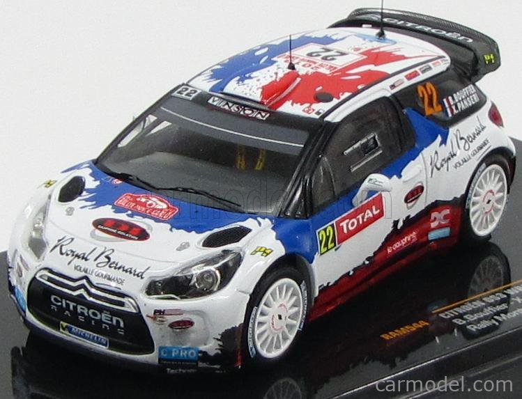 Citroën DS3 WRC - Rallye Automobile Monte-Carlo 2013 - Loeb - Elena - Norev 1553