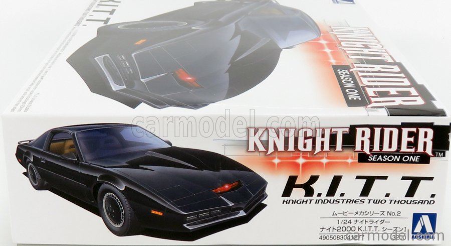 Knight Rider K2000 K.I.T.T KITT Season 1 Pontiac Transam 1/24 041277 Aoshima