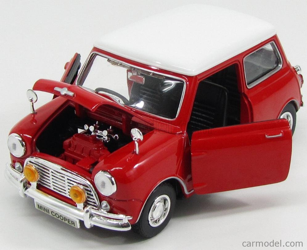 Details about   Mini Cooper 1961 1967 Red & Wite 1/18-73113 MOTORMAX