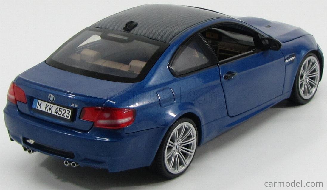 Motor Max 731bl Scale 1 18 Bmw 3 Series M3 Coupe 08 Blue