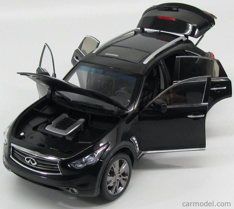 PAUDI 5506BK Scale 1/18 | INFINITI FX50S 2012 BLACK MET