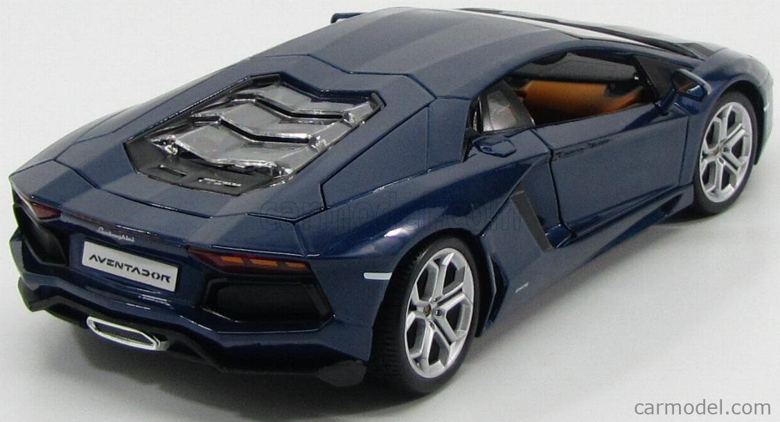 BURAGO BU11033BL Scale 1/18 | LAMBORGHINI AVENTADOR LP700-4 2011 BLUE MET