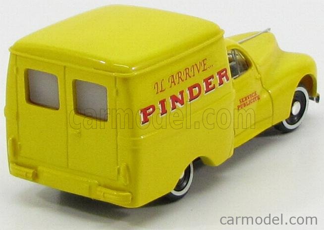 Verem Résine 1/43 – Peugeot 203 U8 Sanitaire – Ambulance Pompiers – Collection