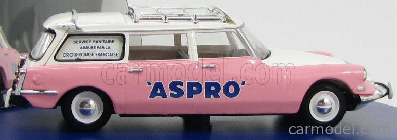 Norev France 1/43 - Citroën DS ID 19 Break Aspro Tour De France 1964 - Occasion Boîte