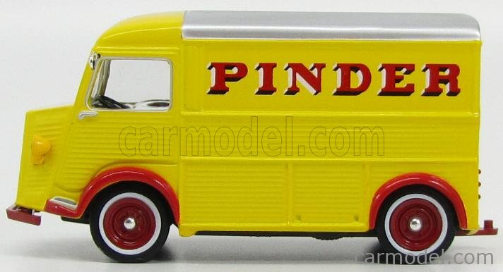 Solido 1:18 Citroen Type H Food Truck Los Tacos de la Muerte 1969 noir